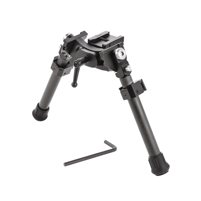 Load image into Gallery viewer, UUQ 8" - 12" Heavy Duty Carbon Fibre Adjustable Tactical Rifle Bipods(Normal Screw)