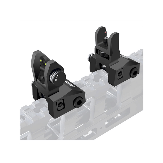 UUQ Fiber Optic Iron Sights Tool-free Adjustment