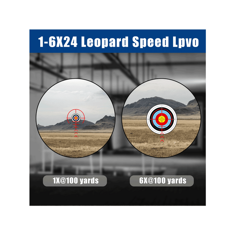 Load image into Gallery viewer, UUQ Leopard Speed 1-6x24 SFP LPVO Rifle Scope