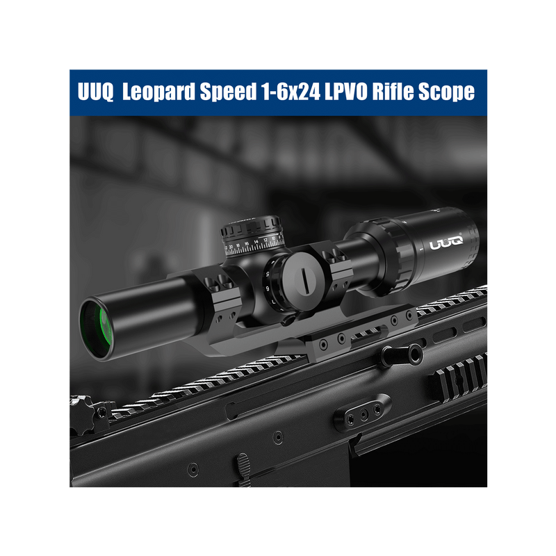 Load image into Gallery viewer, UUQ Leopard Speed 1-6x24 SFP LPVO Rifle Scope