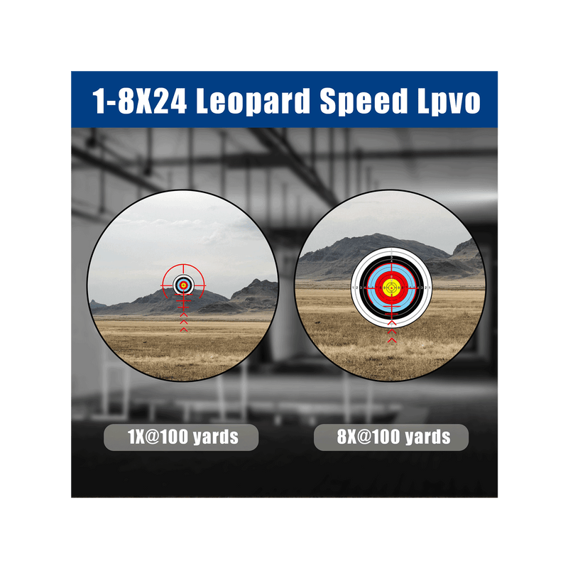 Load image into Gallery viewer, UUQ Leopard Speed 1-8x24 SFP LPVO Rifle Scope
