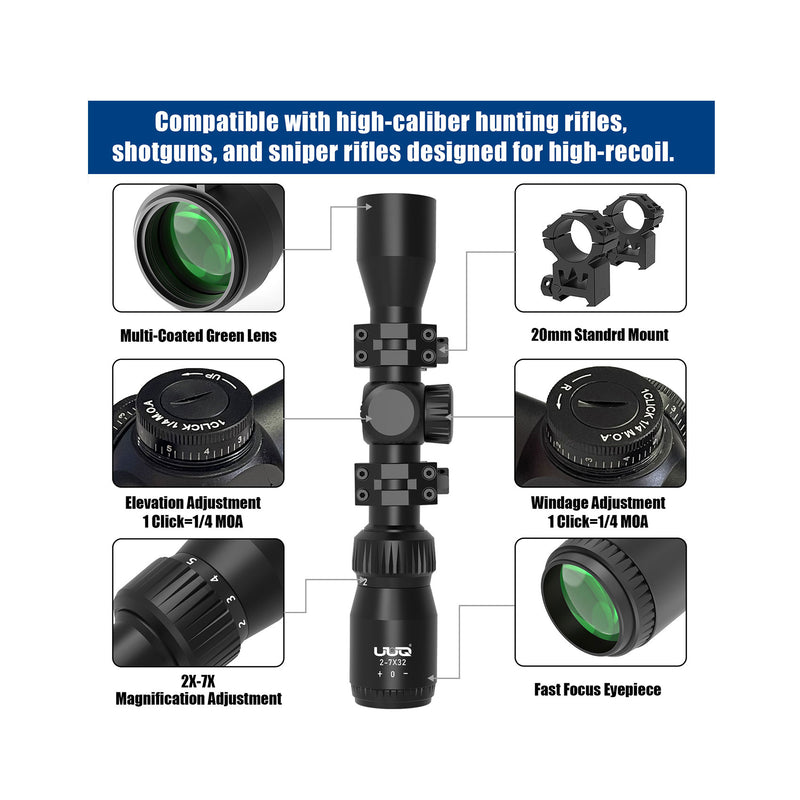 Load image into Gallery viewer, Compatible with high-caliber hunting rifles,shotguns and sniper rifles designed for high-recoil.