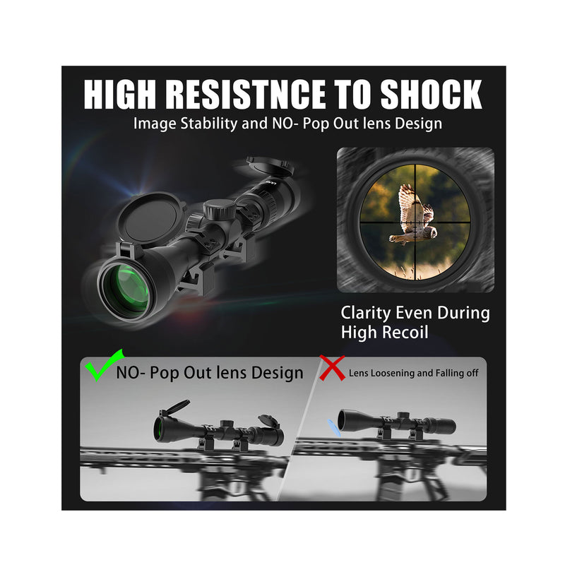 Load image into Gallery viewer, High resistnce to shock,image stability and no-pop out lens design.