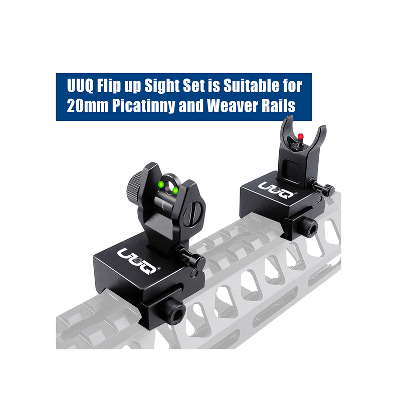 Load image into Gallery viewer, UUQ Fiber Optic Iron Sights