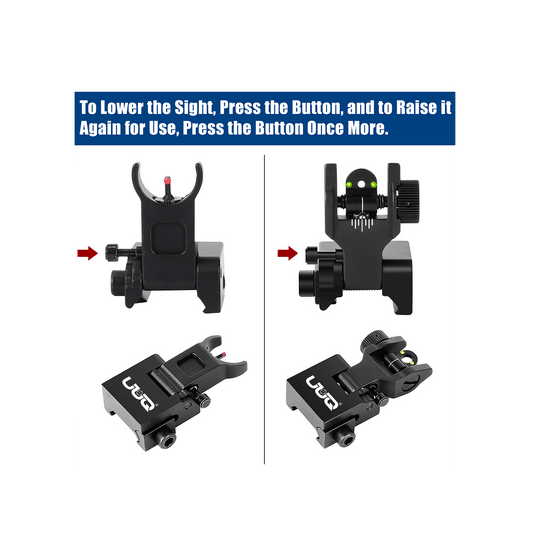 UUQ Fiber Optic Iron Sights