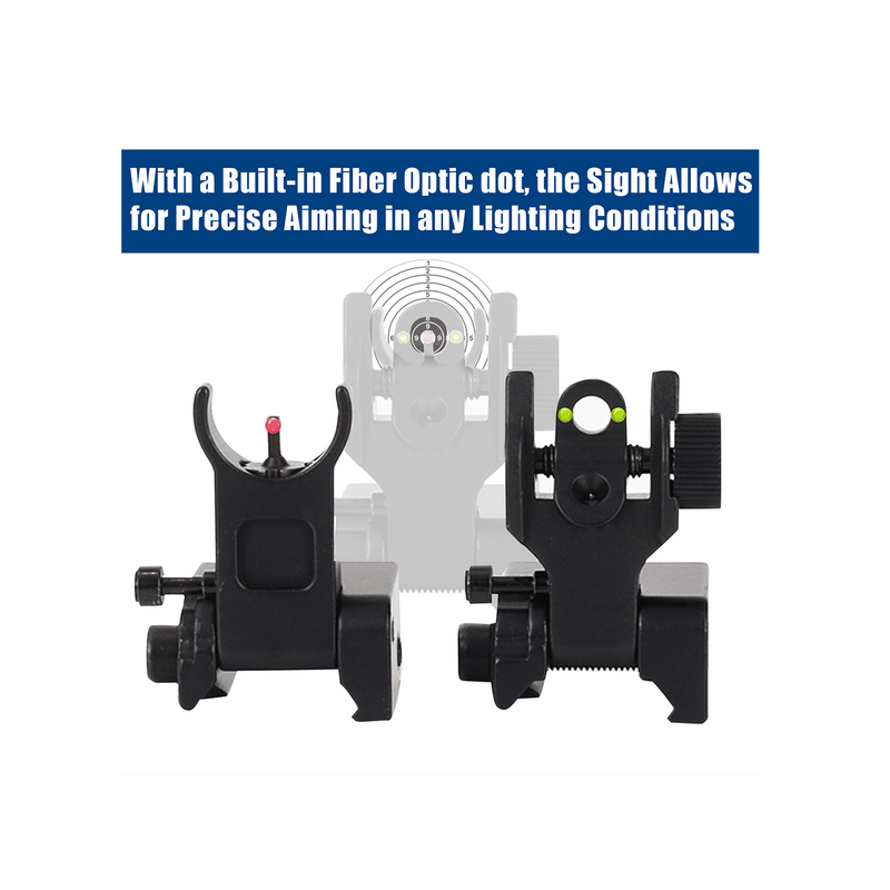 Load image into Gallery viewer, UUQ Fiber Optic Iron Sights