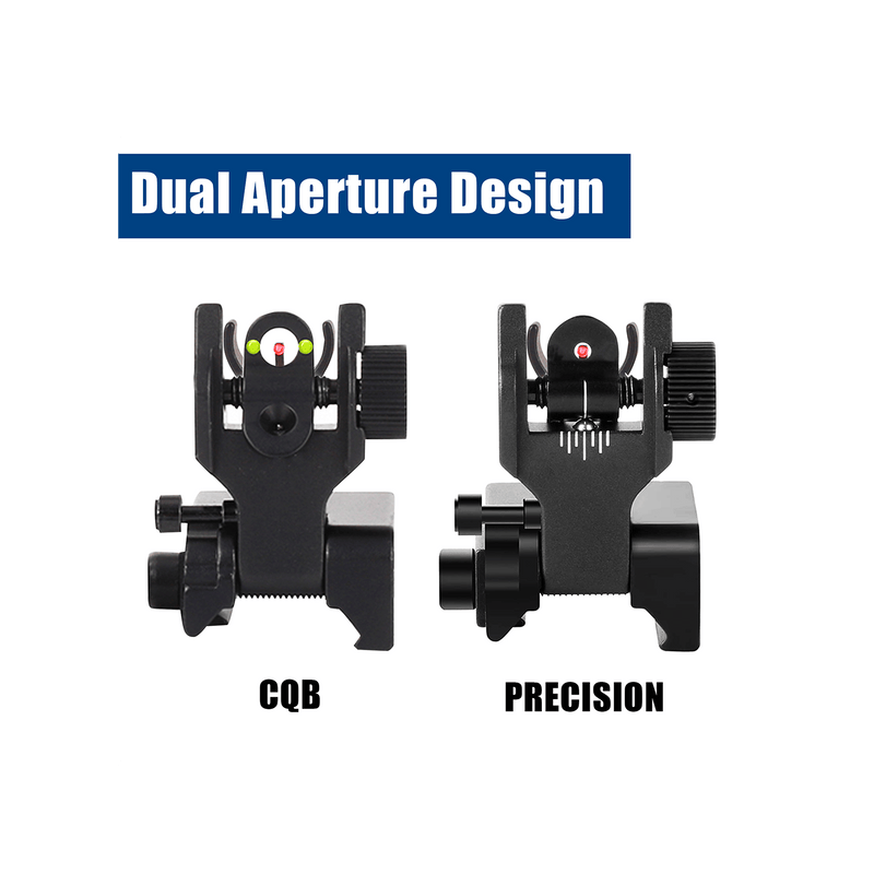 Load image into Gallery viewer, UUQ Fiber Optic Iron Sights
