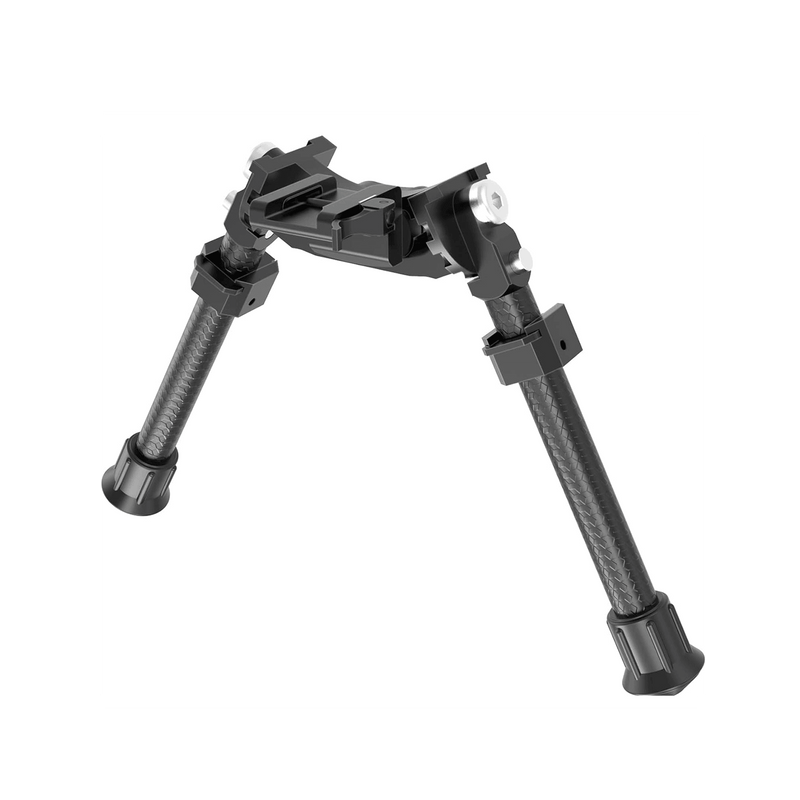 Load image into Gallery viewer, Ajoite UUQ 8" - 12” Adjustable Bipod, Heavy Duty Carbon Fiber Tactical Rifle Bipod, Picatinny/Weaver Rail Mount Base(Quick Detach Lever) - UUQ Optics