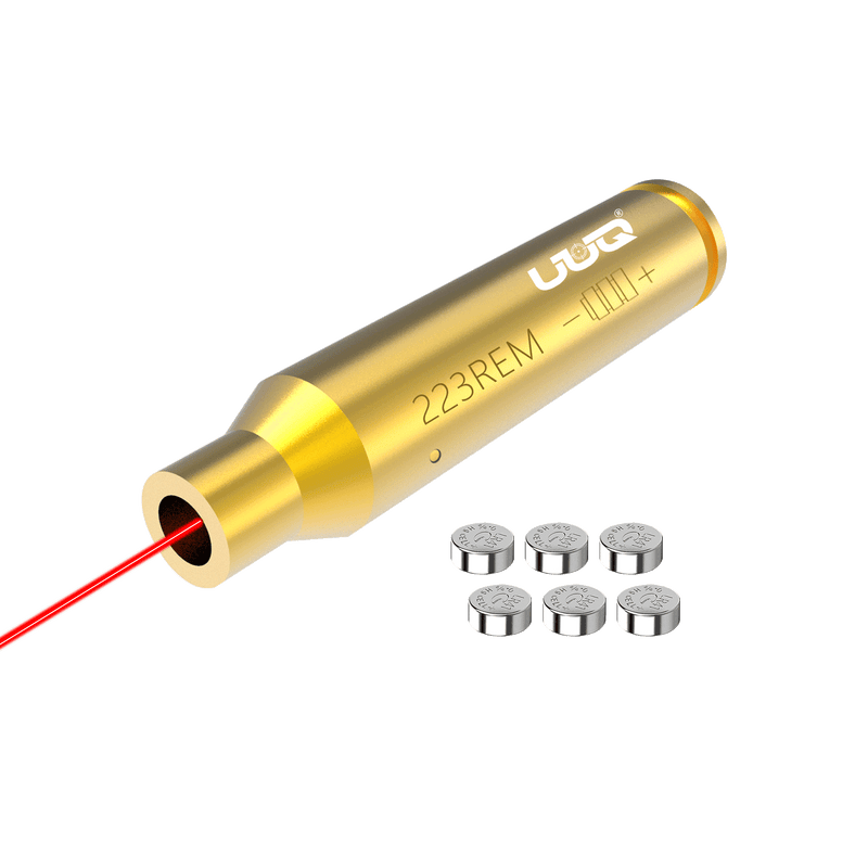 Load image into Gallery viewer, Laser Bore Sight 223/5.56 Red Laser(6Btteries) - UUQ Optics