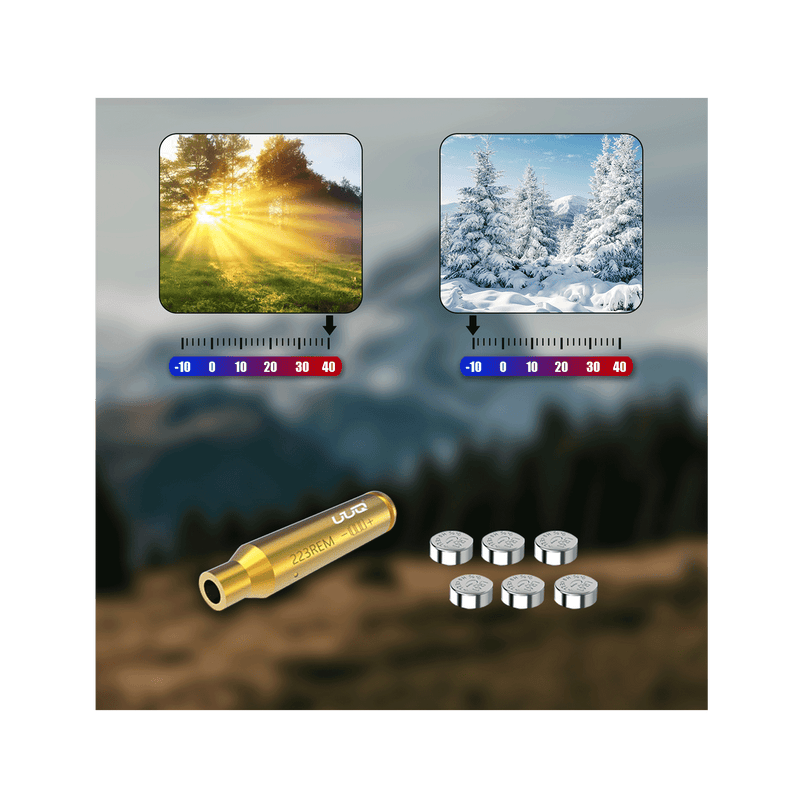 Load image into Gallery viewer, Laser Bore Sight 223/5.56 Red Laser(6Btteries) - UUQ Optics
