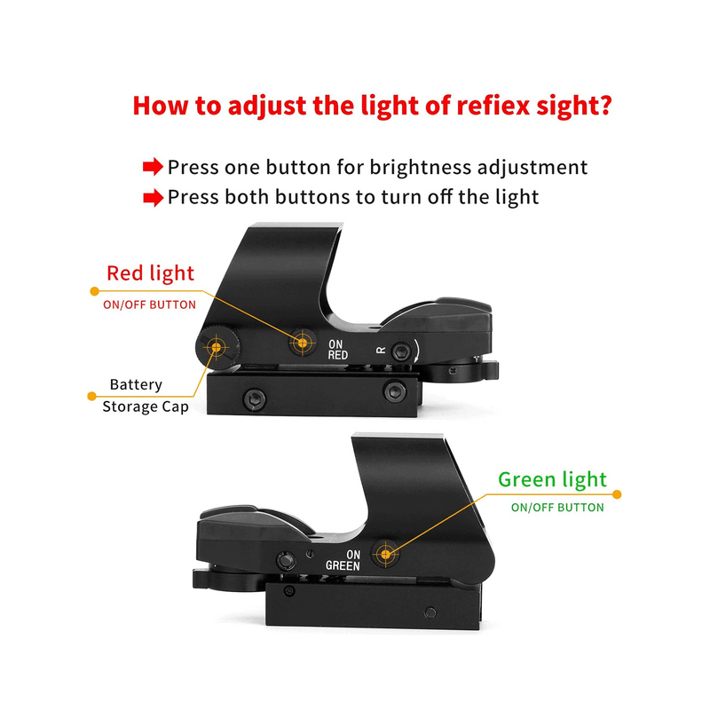 Load image into Gallery viewer, UUQ 4-12X50 Rifle Scope with Red/Green Illumination and Laser Sight - UUQ Optics