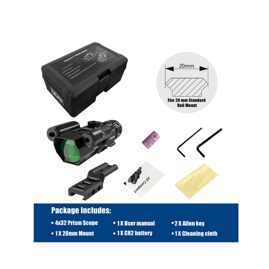 Includes all necessary accessories.