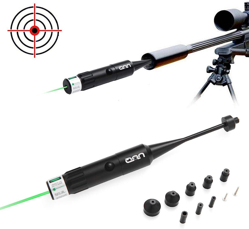 Load image into Gallery viewer, UUQ Bore Sight kit Red Laser Sight BoreSighter with Button Switch for 0.177 to 0.50 Caliber Rifles Handgun - UUQ Optics