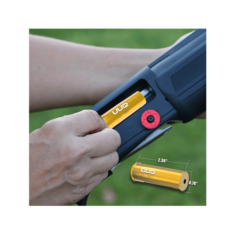 Load image into Gallery viewer, UUQ Laser Bore Sight 12GA Red Laser(4Btteries) - UUQ Optics