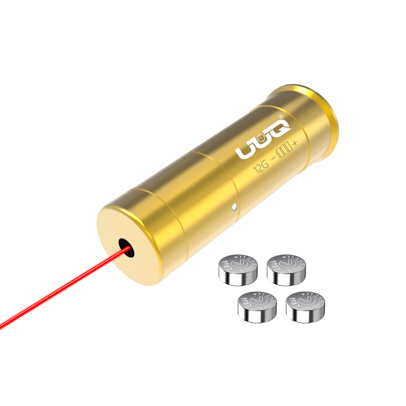 Load image into Gallery viewer, UUQ Laser Bore Sight 12GA Red Laser(4Btteries) - UUQ Optics