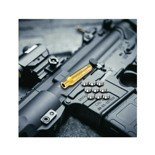 UUQ Laser Bore Sight 223/5.56 Green Laser(9Batteries) - UUQ Optics