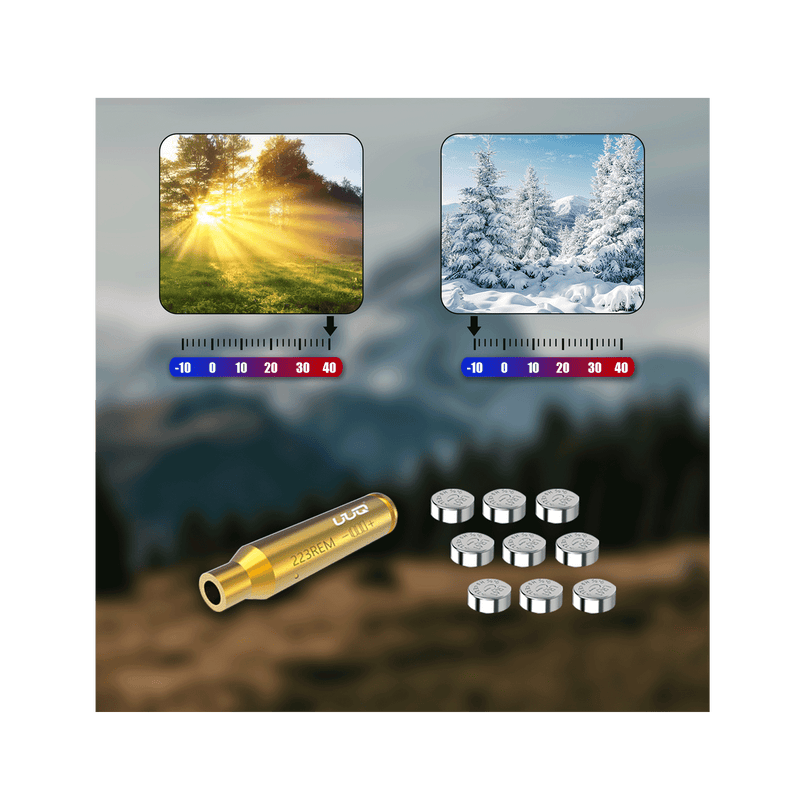 Load image into Gallery viewer, UUQ Laser Bore Sight 223/5.56 Green Laser(9Batteries) - UUQ Optics