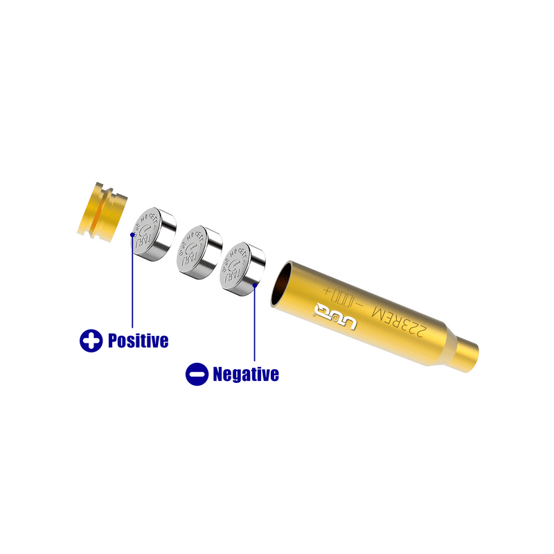 Load image into Gallery viewer, UUQ Laser Bore Sight 223/5.56 Green Laser(9Batteries) - UUQ Optics