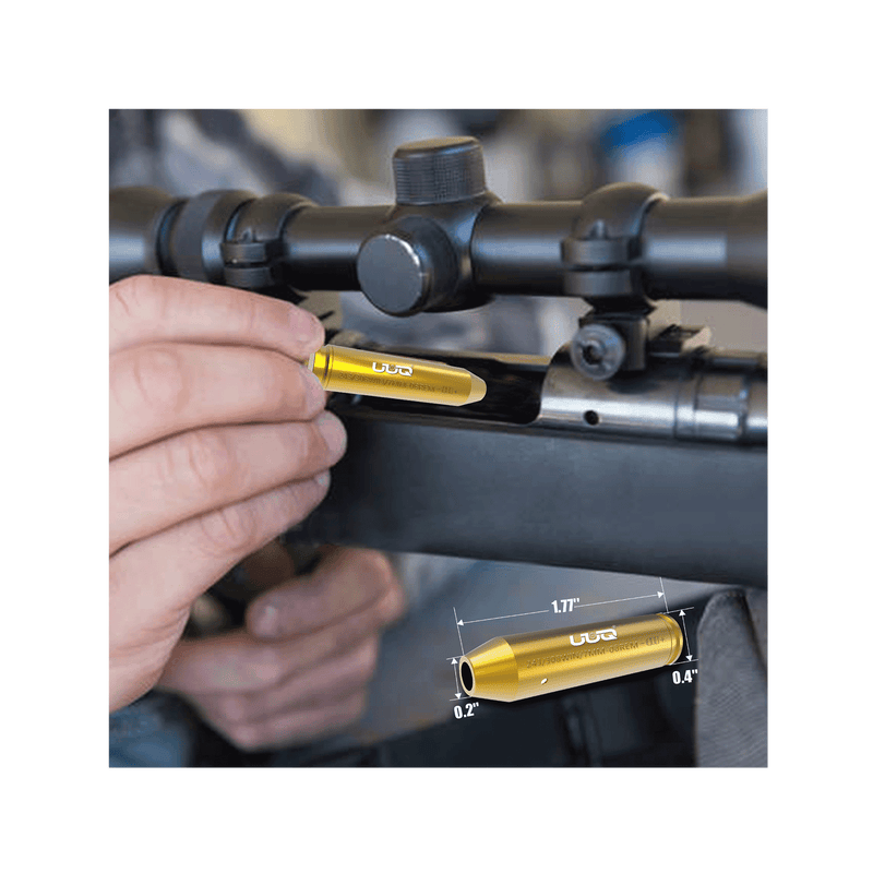 Load image into Gallery viewer, UUQ Laser Bore Sight 243/308 Red Laser(6Batteries) - UUQ Optics