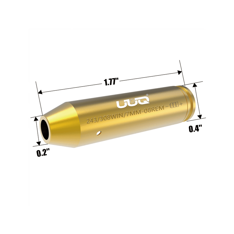 Load image into Gallery viewer, UUQ Laser Bore Sight 243/308 Red Laser(6Batteries) - UUQ Optics