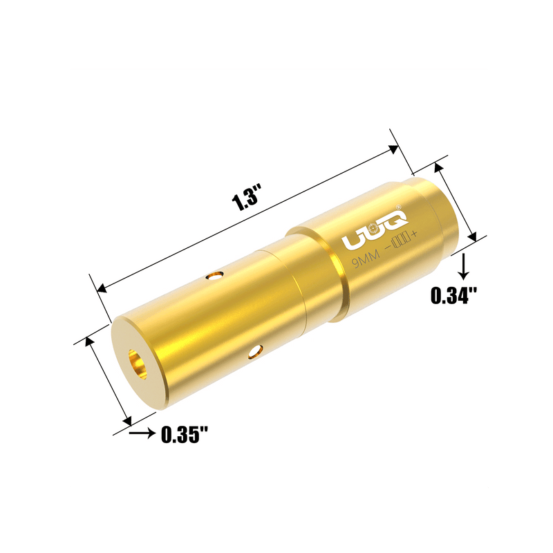 Load image into Gallery viewer, UUQ Laser Bore Sight 9MM Green Laser(12Batteries) - UUQ Optics