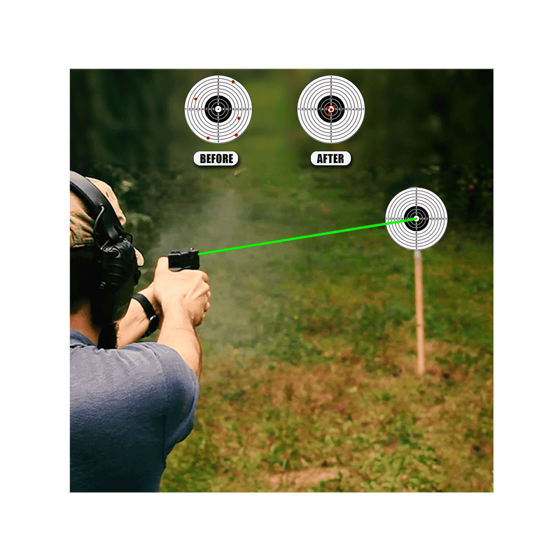 Load image into Gallery viewer, UUQ Laser Bore Sight 9MM Green Laser(12Batteries) - UUQ Optics