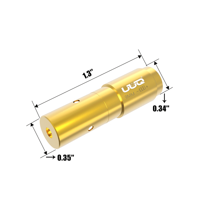 Load image into Gallery viewer, UUQ Laser Bore Sight 9MM Red Laser(6Btteries) - UUQ Optics