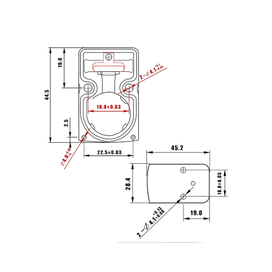 UUQ Mini Reflex Green Dot Sight for Rifles, Pistols and Shotguns 2MOA,7 Brightness Adjustments,HD1079 Green Optic Suitable for RMR or 20mm Picatinny Rail - UUQ Optics