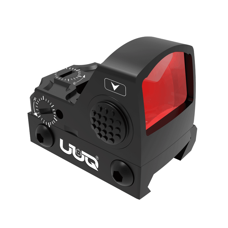Load image into Gallery viewer, UUQ Mini Reflex Red Dot Sight Shake Awake Optic Sight for Rifles, Pistols and Shotguns 2MOA,12 Brightness Adjustment Red Dot Scope,HD1088 Suitable for RMR or 20mm Picatinny Rail - UUQ Optics
