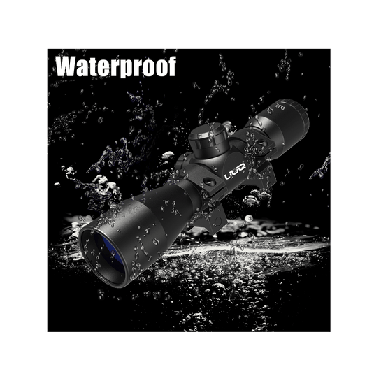 UUQ Tactical 4X32 Compact .223 .308 Scope Rangefinder Reticle/w Ring Mounts - UUQ Optics
