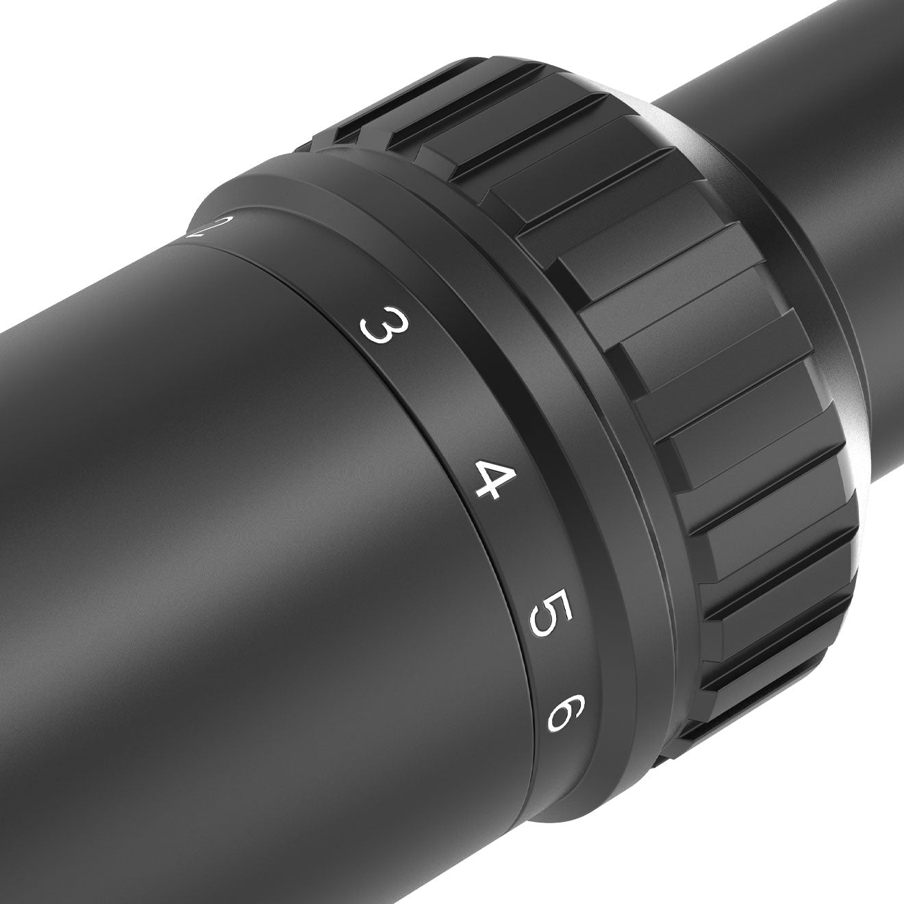 UUQ Leopard Speed Series LPVO scope with 1-6/8/10X magnification dial, offers a true 1x wide field of view with 6/8/10x magnification for short to medium range aiming.