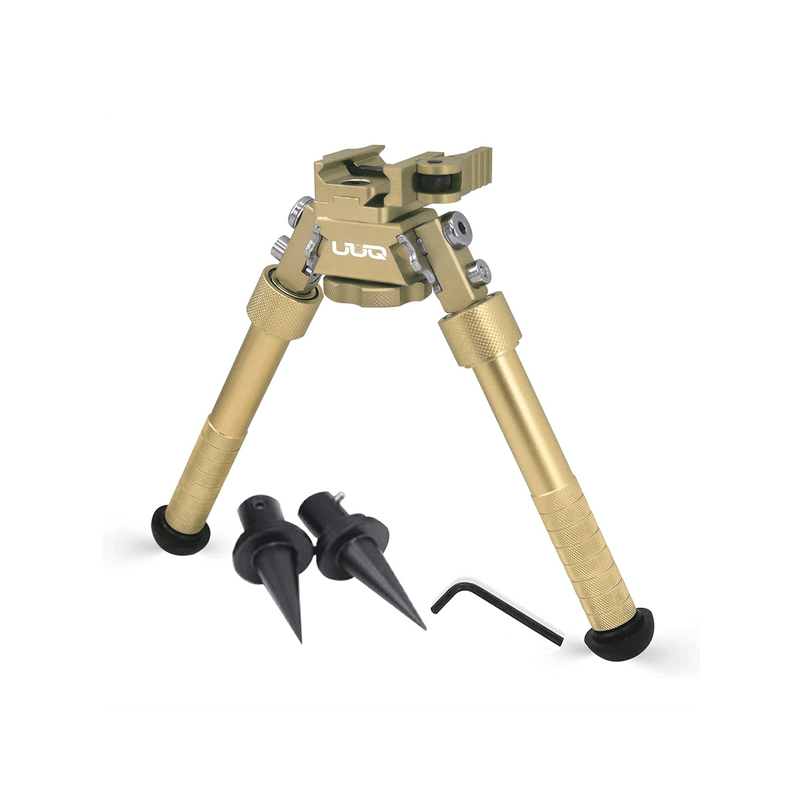 Load image into Gallery viewer, UUQ QV8 6&quot;- 9&quot;Tactical Rifle Adjustable Bipod
