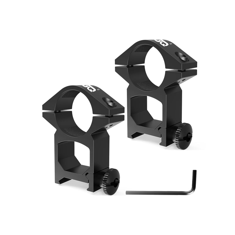 Load image into Gallery viewer, 1-Inch High Profile Picatinny Scope Rings
