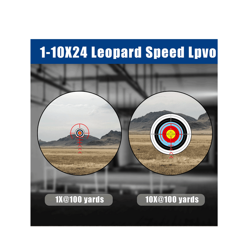 Load image into Gallery viewer, UUQ Leopard Speed 1-10x24 SFP LPVO Rifle Scope

