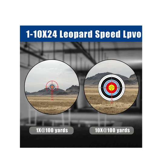 UUQ Leopard Speed 1-10x24 SFP LPVO Rifle Scope