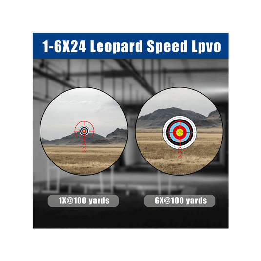 UUQ Leopard Speed 1-6x24 SFP LPVO Rifle Scope