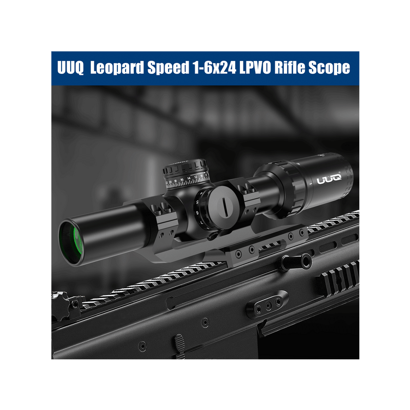 Load image into Gallery viewer, UUQ Leopard Speed 1-6x24 SFP LPVO Rifle Scope
