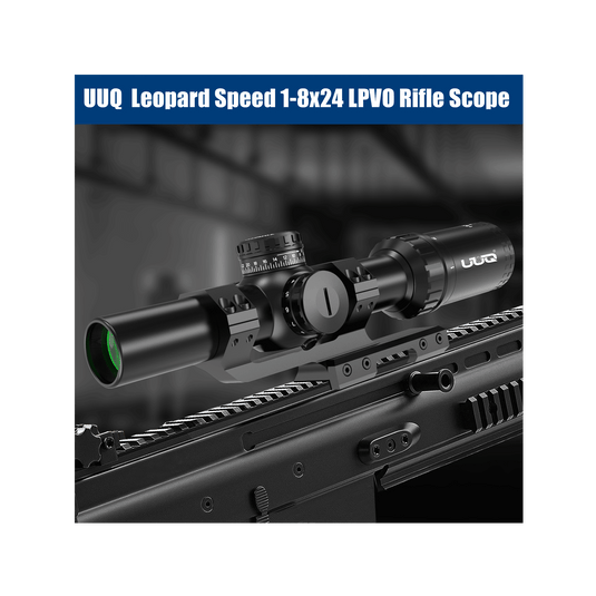 UUQ Leopard Speed 1-8x24 SFP LPVO Rifle Scope