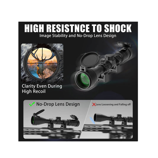 High resistnce to shock,image stability and no-pop out lens design.