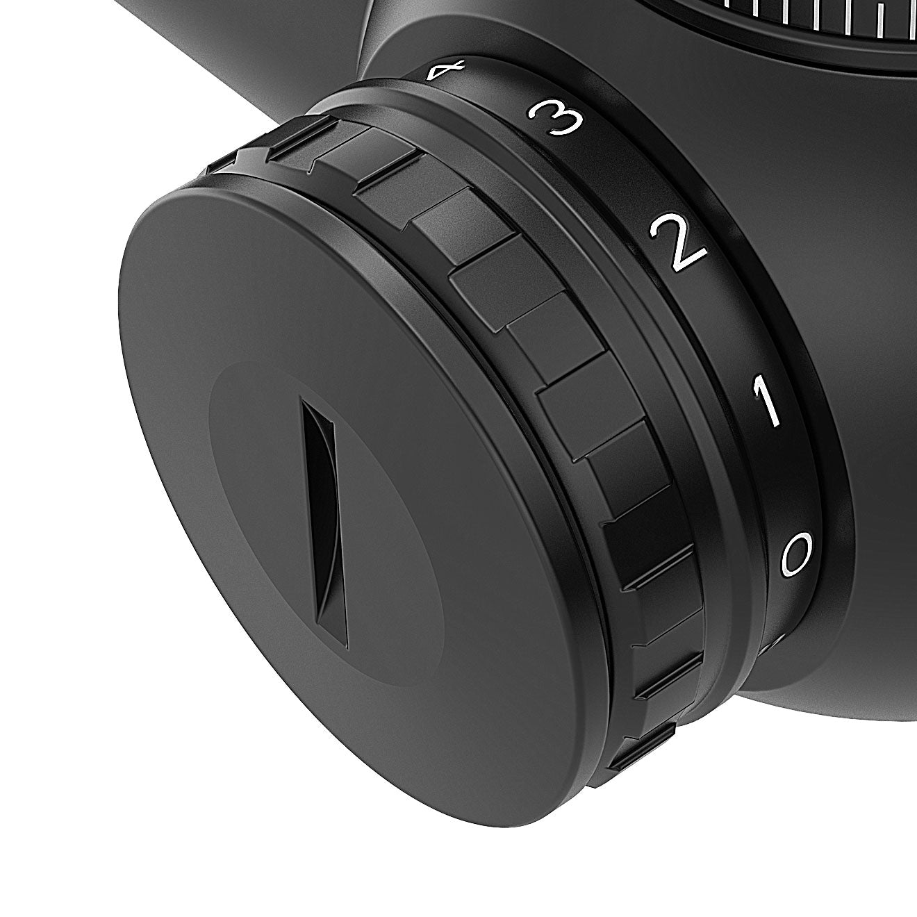 Red illumination dial of UUQ Leopard Speed 1-6x24 SFP LPVO scope, 11 levels of red illumination