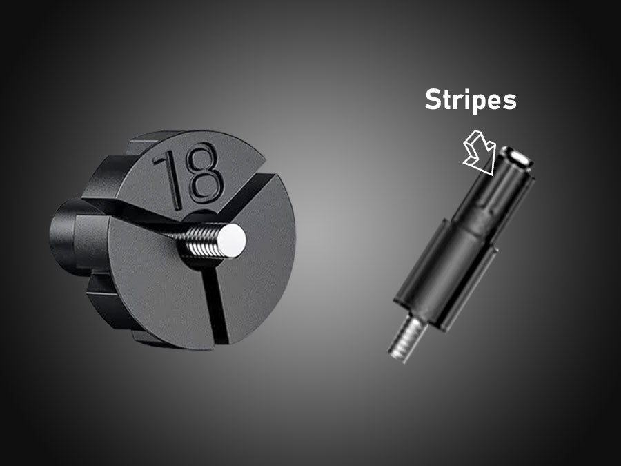 Well-crafted laser bore sighter adapters