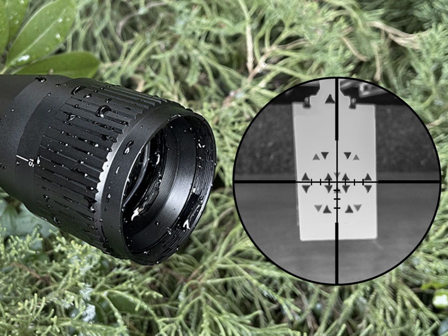Waterproof and fogproof scope, O-ring seal, works in tough weather