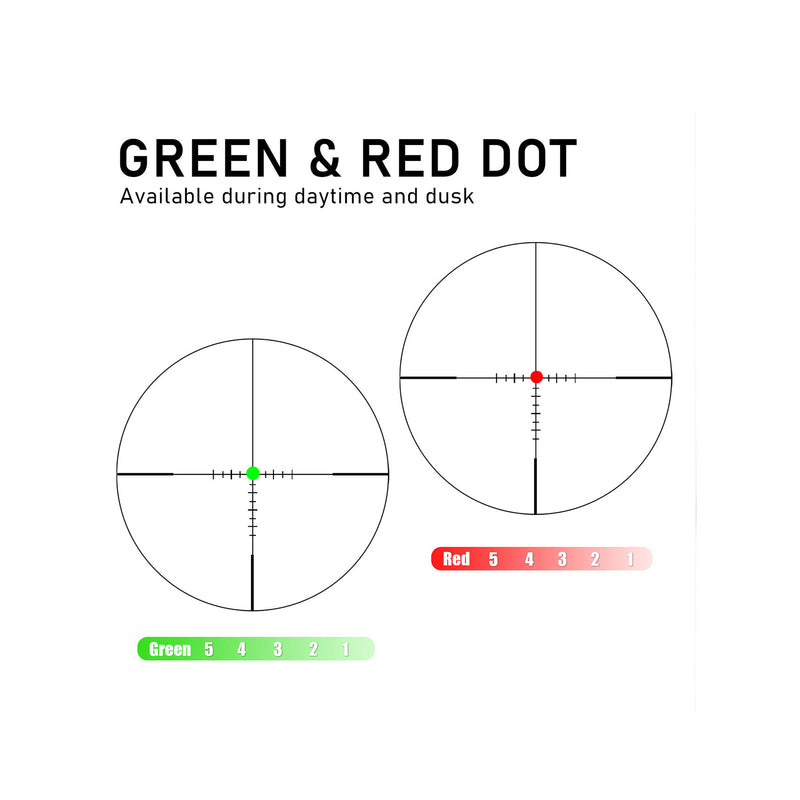 Load image into Gallery viewer, Green &amp; red dot,available during daytime and dusk.
