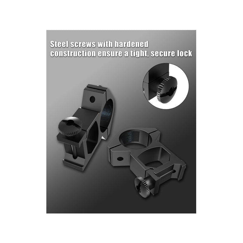 Load image into Gallery viewer, 1-Inch High Profile Picatinny Scope Rings
