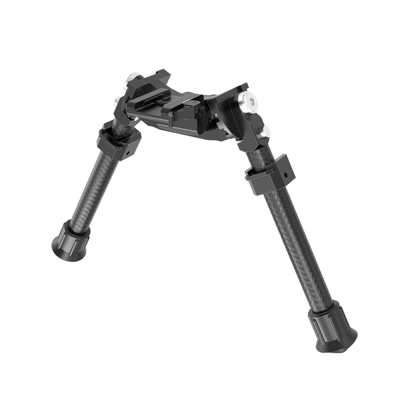 Load image into Gallery viewer, Ajoite UUQ 8&quot; - 12” Adjustable Bipod, Heavy Duty Carbon Fiber Tactical Rifle Bipod, Picatinny/Weaver Rail Mount Base(Quick Detach Lever) - UUQ Optics

