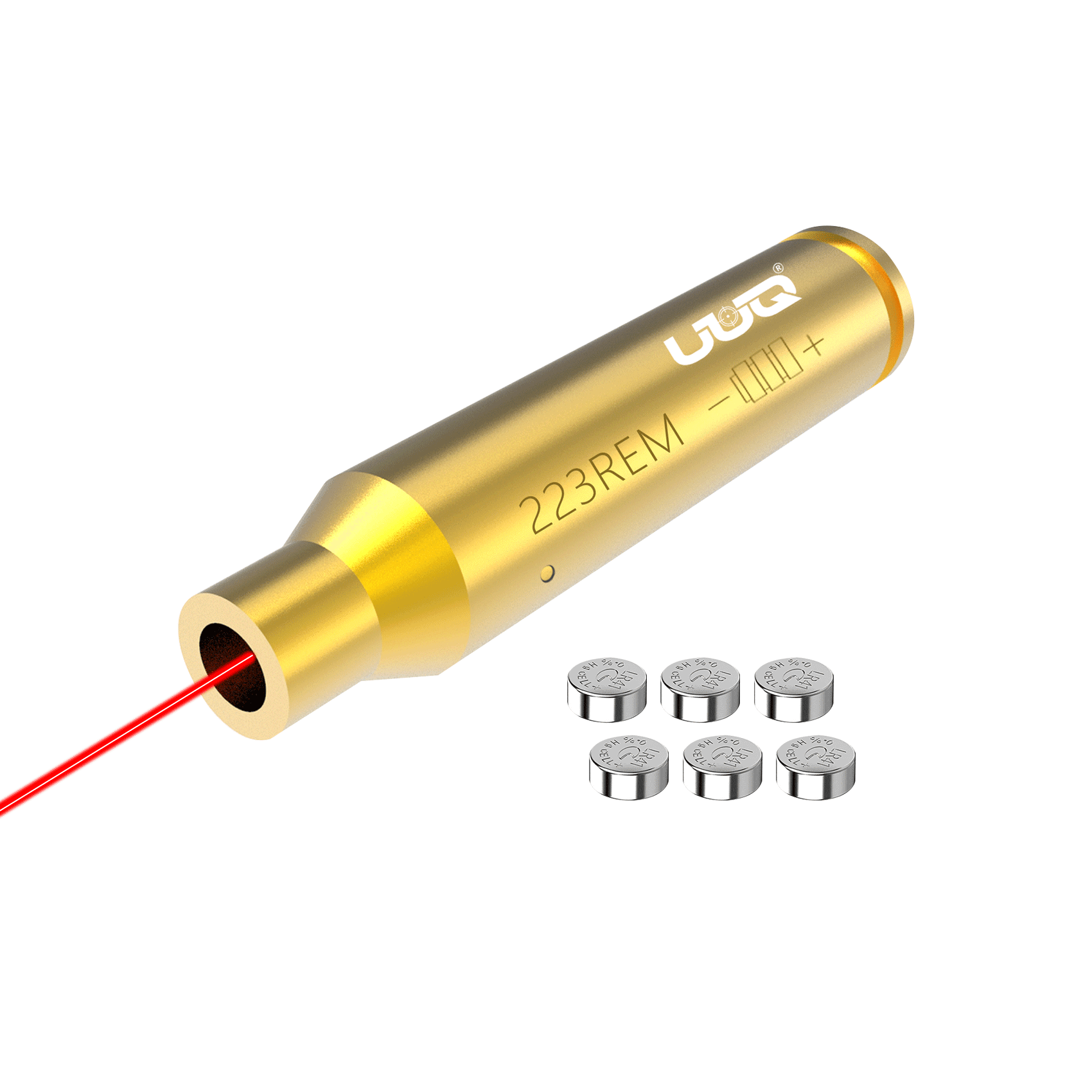 Laser Bore Sight 223/5.56 Red Laser(6Btteries) UUQ Optics