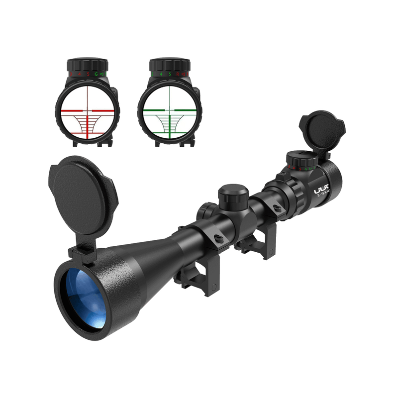 Load image into Gallery viewer, UUQ 3-9×40 Rifle Scope with Red, Green Illuminated Reticle - UUQ Optics
