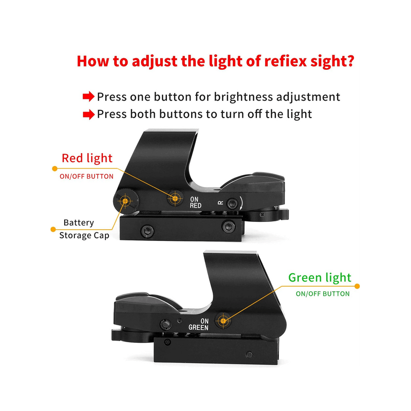 Load image into Gallery viewer, UUQ 4-12X50 Rifle Scope with Red/Green Illumination and Laser Sight - UUQ Optics
