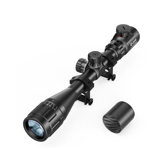 UUQ 4-16X44AO SFP R/G illumination rifle scope with adjustment knobs
