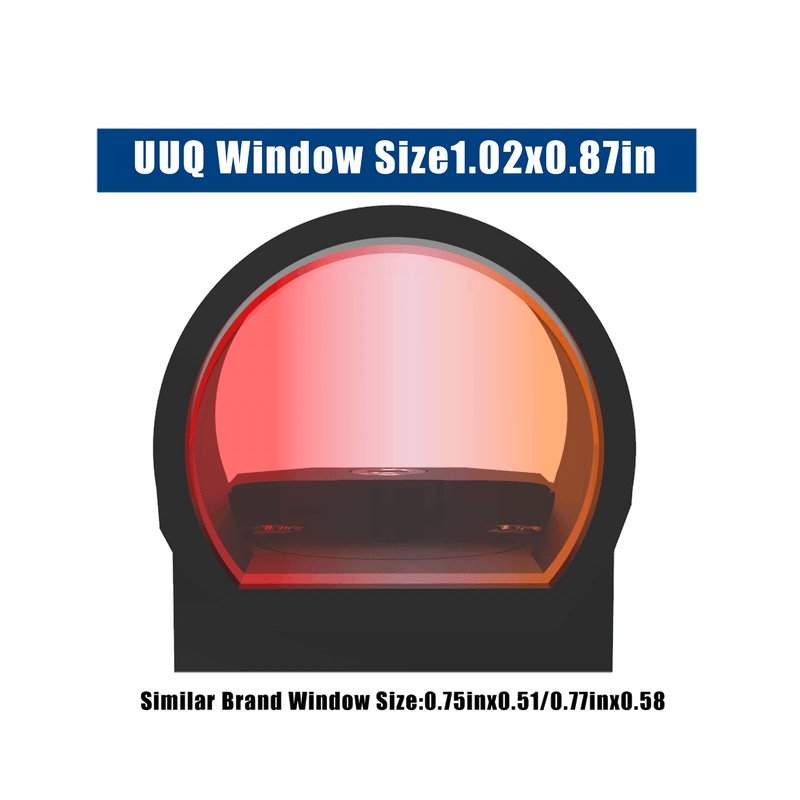 Load image into Gallery viewer, UUQ EagleC28 Shake Awake Red Dot Sight with Universal Mount - 2MOA, 1x26mm Lens, 10 Brightness Levels - UUQ Optics
